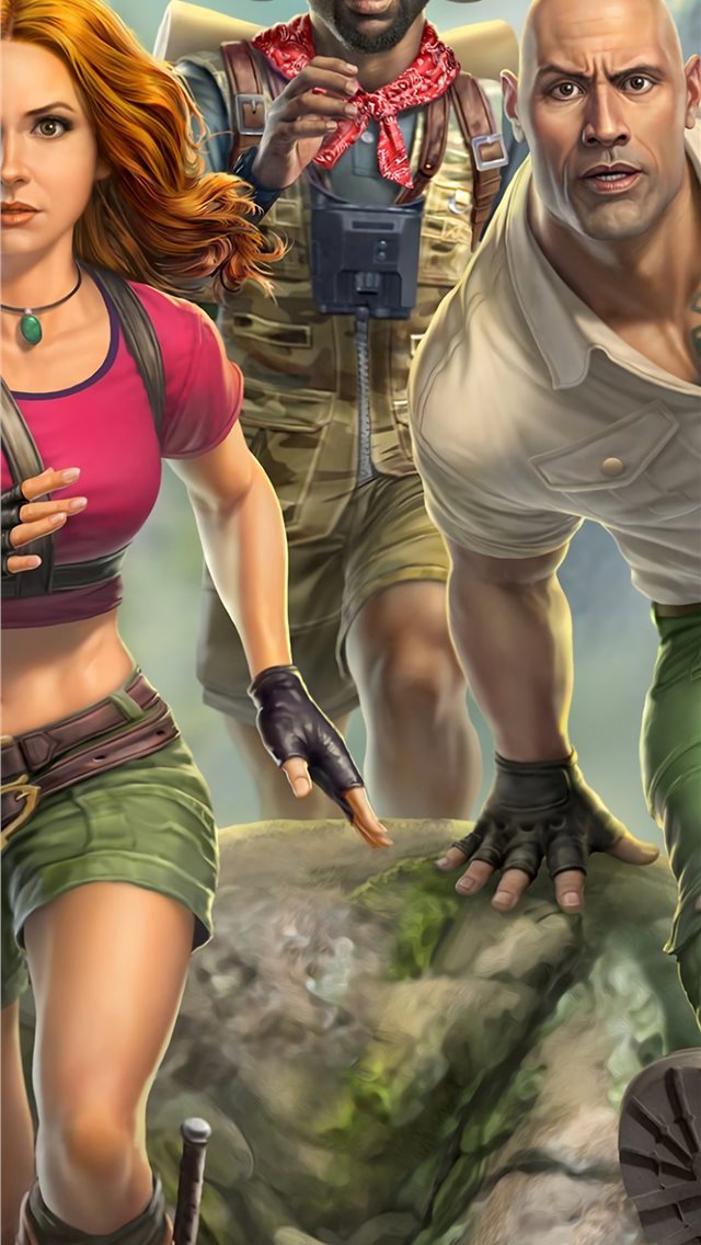 640x1136 jumanji the video game - 2019 games iPhone Wallpaper