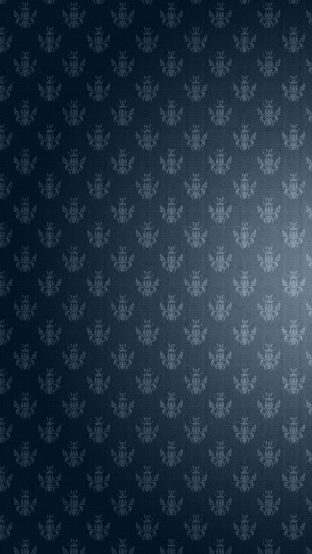 640x1136 Fancy Damask Background - flower iPhone Wallpaper