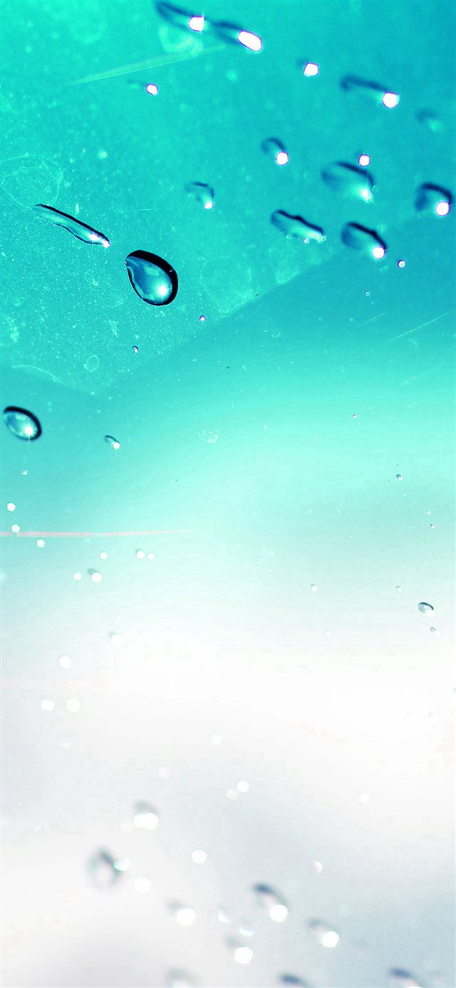 640x1136 Rain Drop Splash Window Sky Nature Art -  iPhone Wallpaper