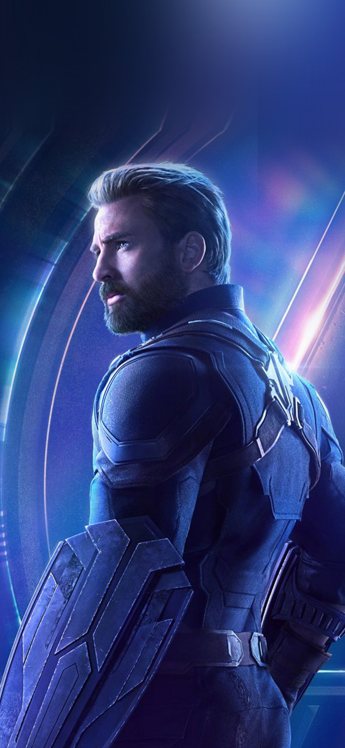 Captain america avengers hero chris evans iPhone wallpaper 