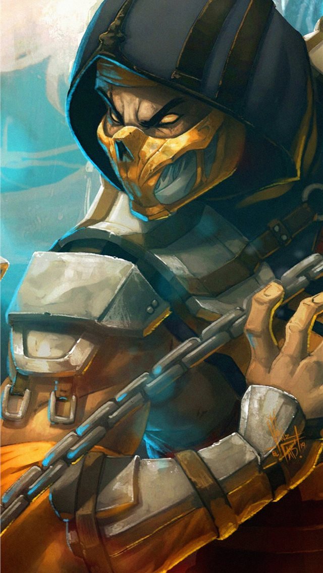 640x1136 4k mortal kombat - mortal kombat 11 iPhone Wallpaper