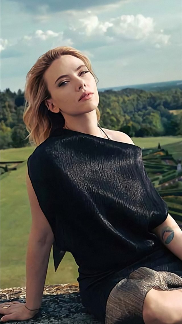 640x1136 scarlett johansson the hollywood reporter magazine... -  iPhone Wallpaper
