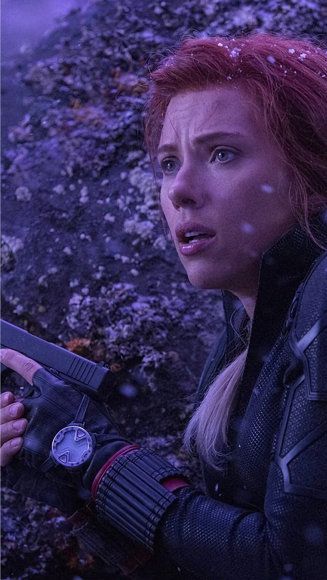 640x1136 black widow in avengersendgame - black widow iPhone Wallpaper
