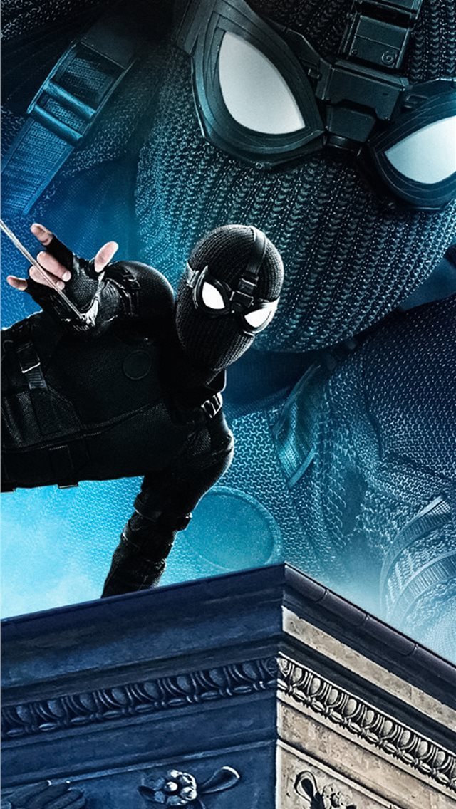 640x1136 4k spider man far from home - spiderman far from home iPhone Wallpaper