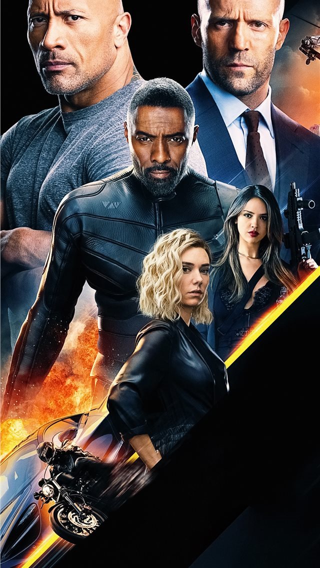 640x1136 hobbs and shaw 2019 4k - jason statham iPhone Wallpaper