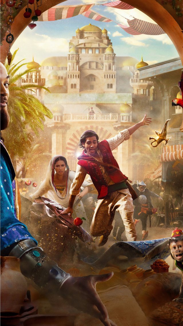 640x1136 aladdin 2019 4k - aladdin iPhone Wallpaper