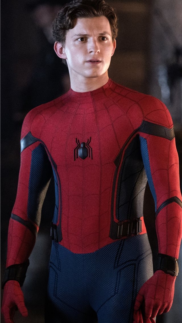 640x1136 spiderman far from home 5k - tom holland iPhone Wallpaper