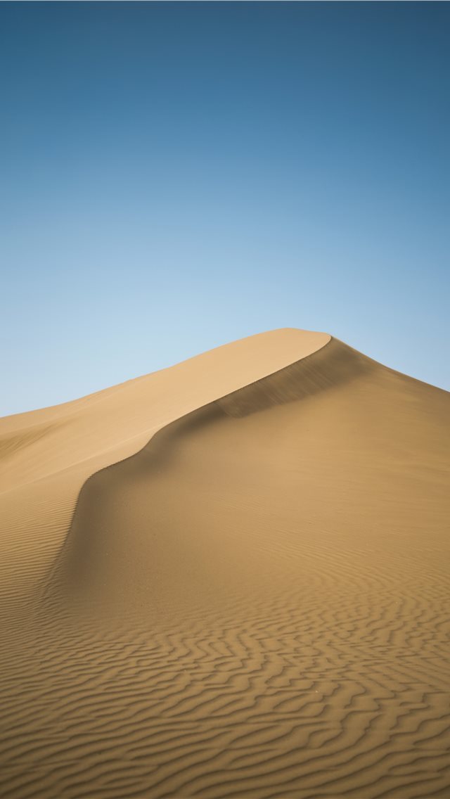640x1136 desert during daytime - sky iPhone Wallpaper