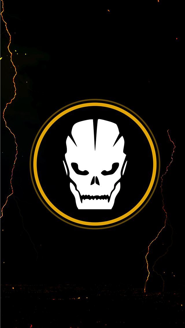 640x1136 call of duty black ops 4 minimal 5k - skull iPhone Wallpaper