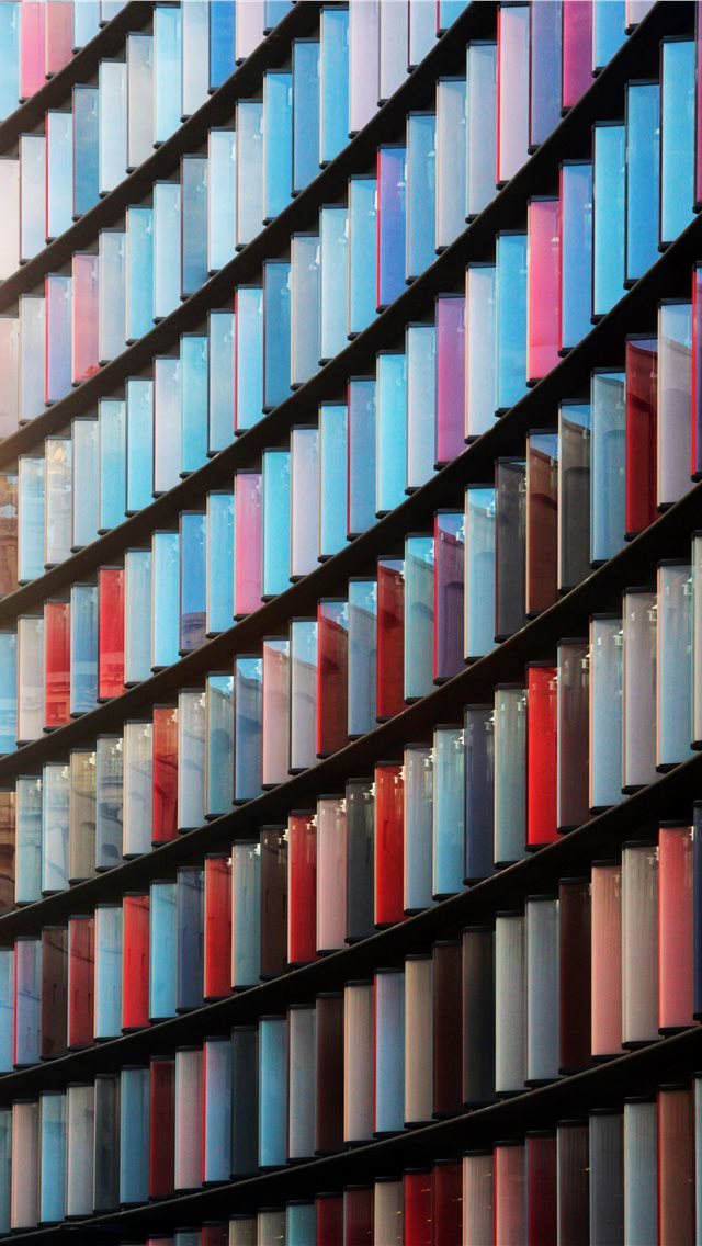 640x1136 colorful glass windows - patterns iPhone Wallpaper