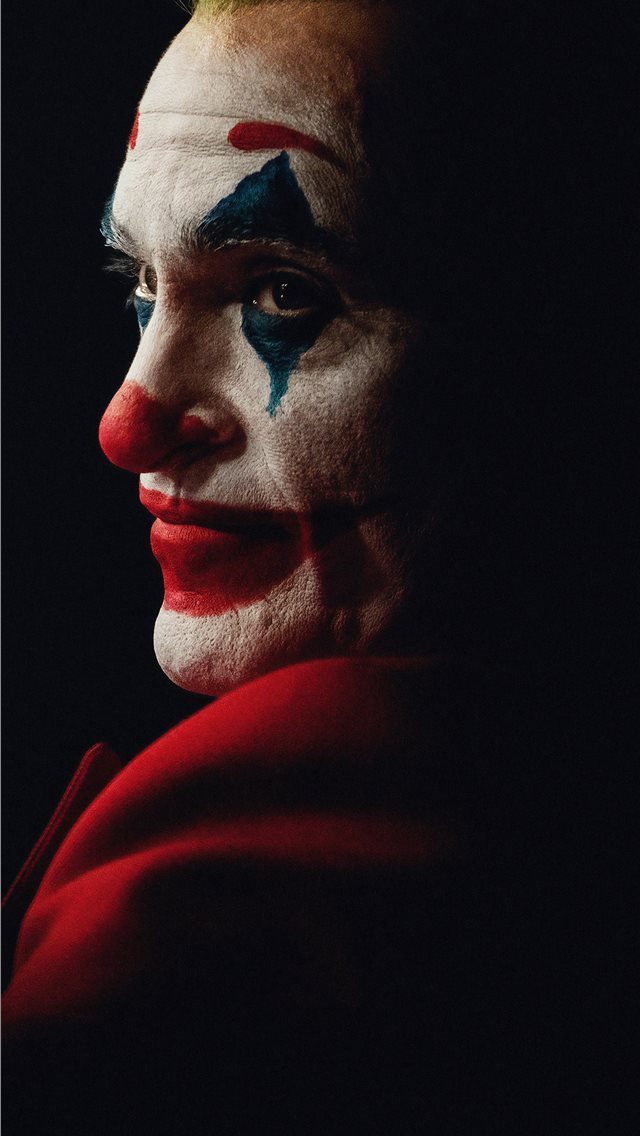 640x1136 the joker joaquin phoenix dark 4k -  iPhone Wallpaper