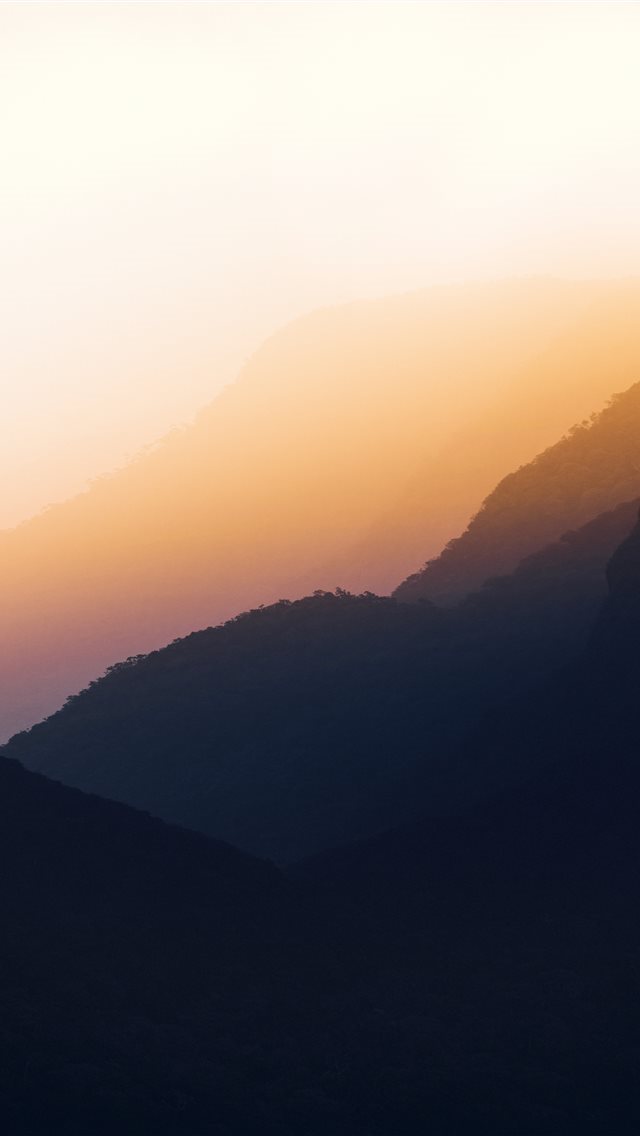 640x1136 sunrise view on mountain - sri lanka iPhone Wallpaper