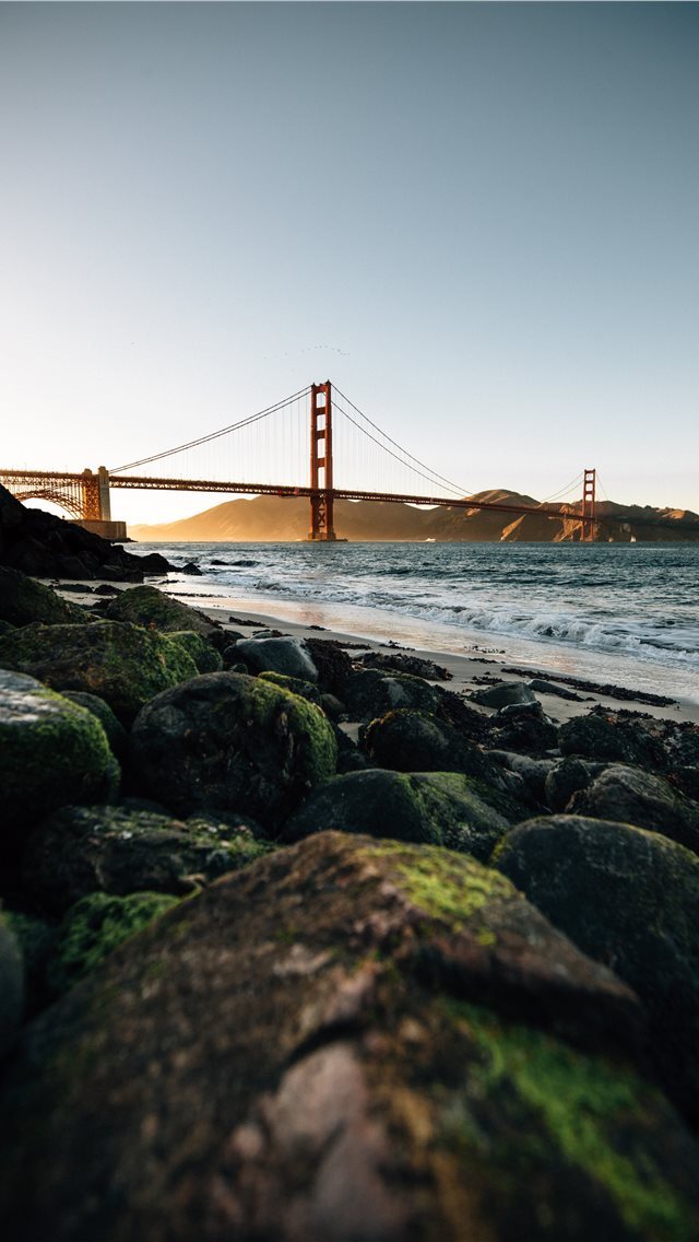 640x1136 Golden Gate Bridge San Francisco at daytime - united states iPhone Wallpaper