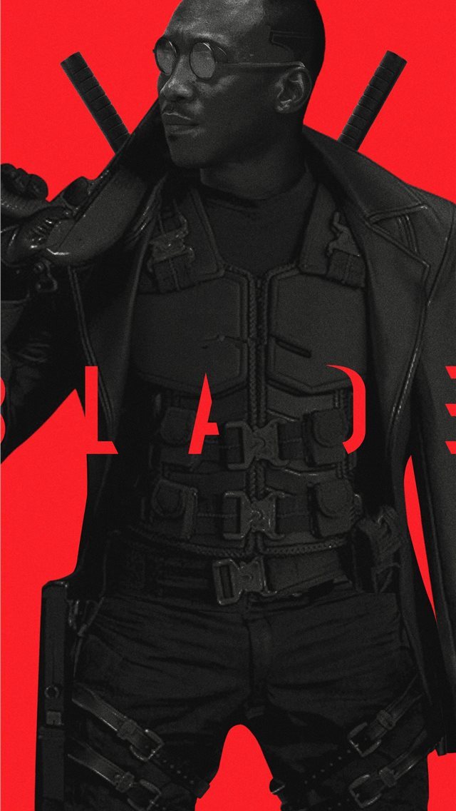 640x1136 marvel blade movie 2021 - artwork iPhone Wallpaper