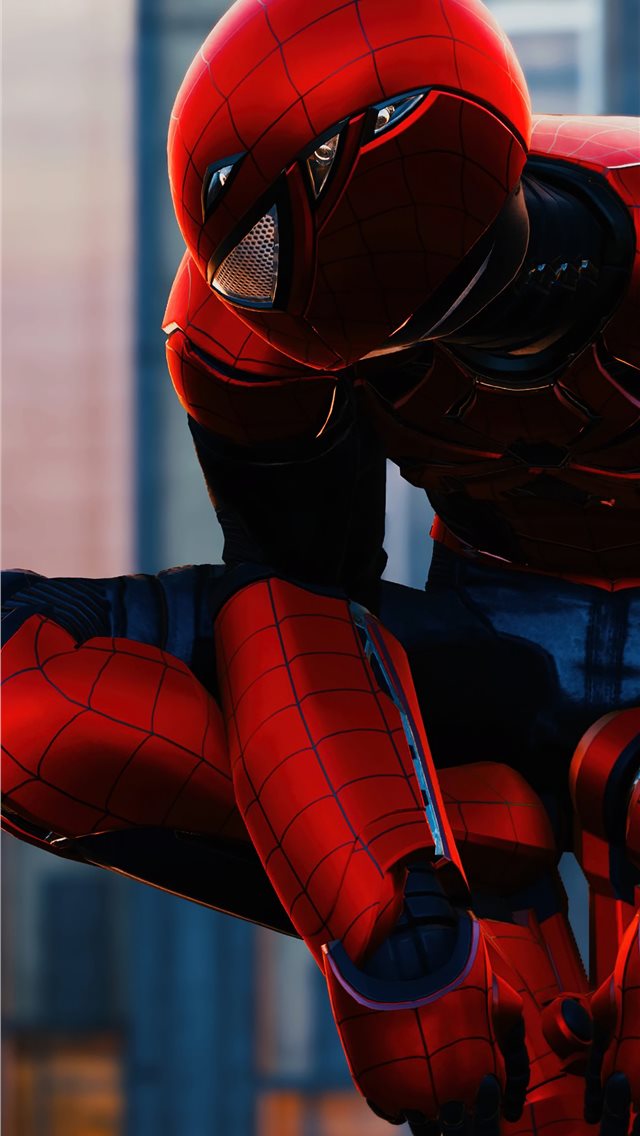 marvel spiderman ps4 game 4k iPhone wallpaper 