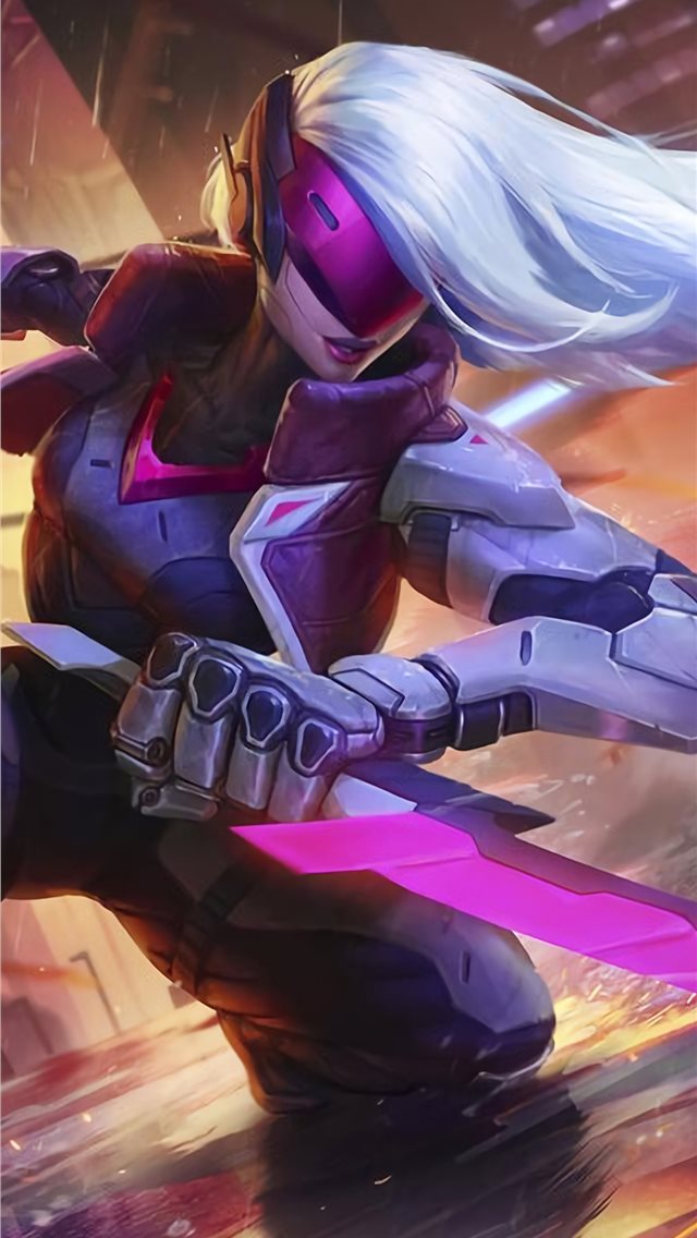 640x1136 project katarina league of legends 4k - deviantart iPhone Wallpaper