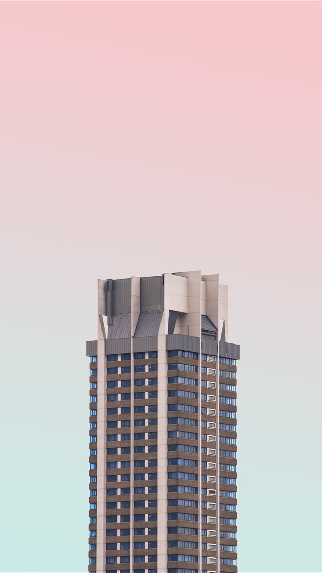 640x1136 white and black high rise building with glasses - london iPhone Wallpaper