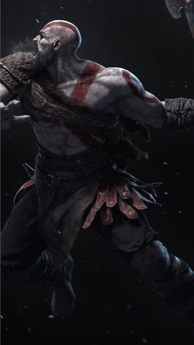 640x1136 kratos 4k new art - kratos iPhone Wallpaper