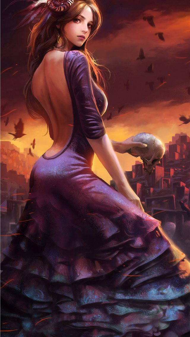 640x1136 legend of the cryptids fantasy - artstation iPhone Wallpaper