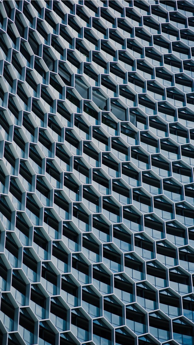 640x1136 low angle photography of high rise building - grey iPhone Wallpaper