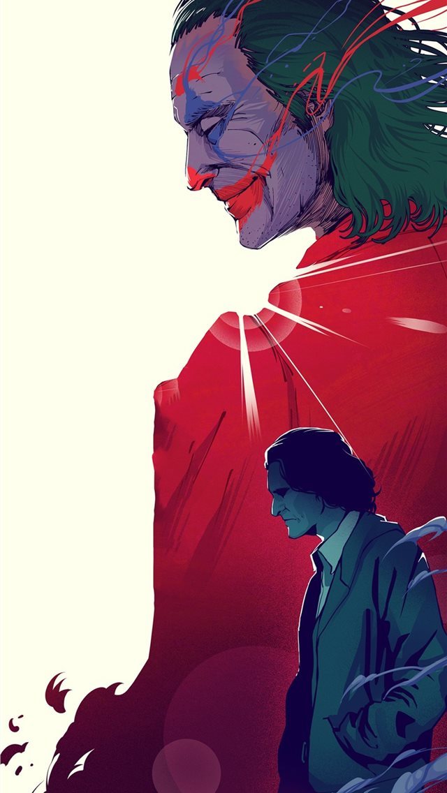 640x1136 joker movie fall - supervillain iPhone Wallpaper