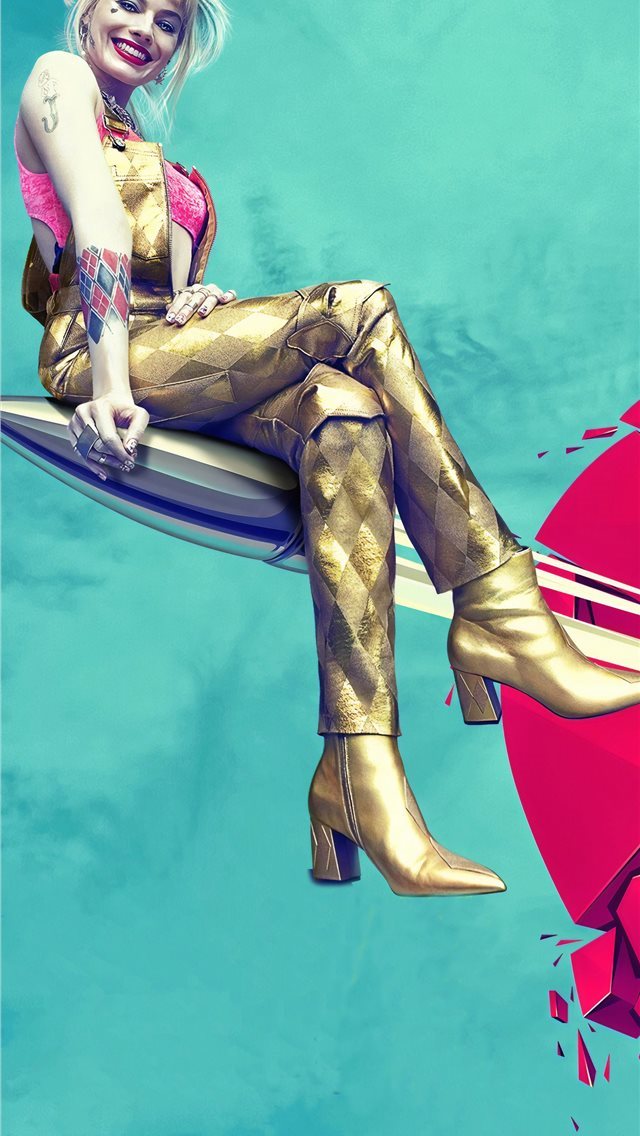 640x1136 harley quinn birds of prey 4k 2020 - birds of prey iPhone Wallpaper
