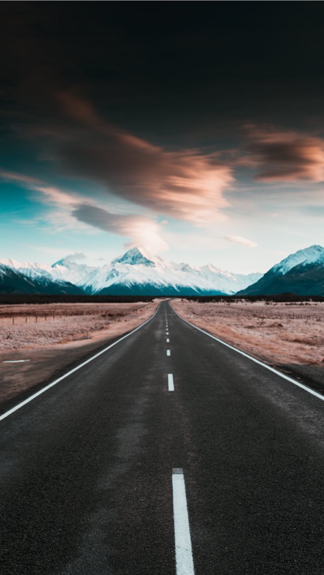 640x1136 empty road near mountain -  iPhone Wallpaper