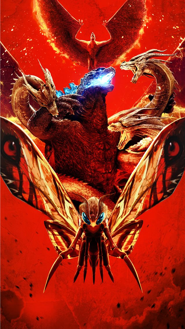 2019 godzilla king of the monsters 5k iPhone wallpaper 