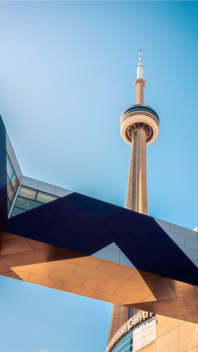 640x1136 CN tower - window iPhone Wallpaper