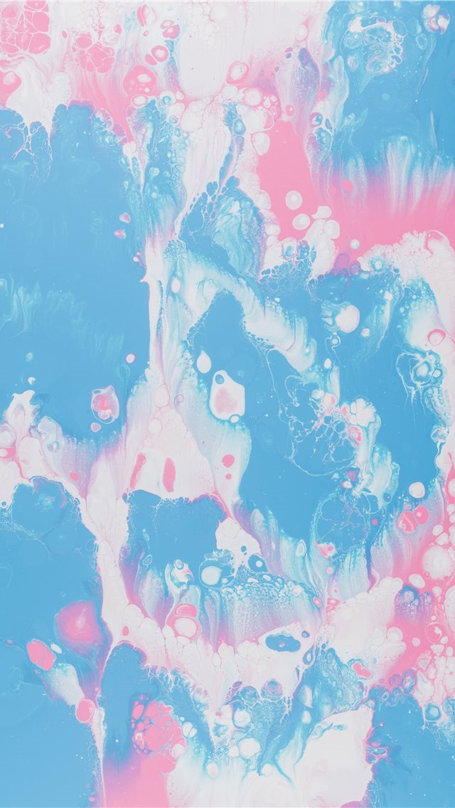 640x1136 pink and blue abstract painting - pink iPhone Wallpaper