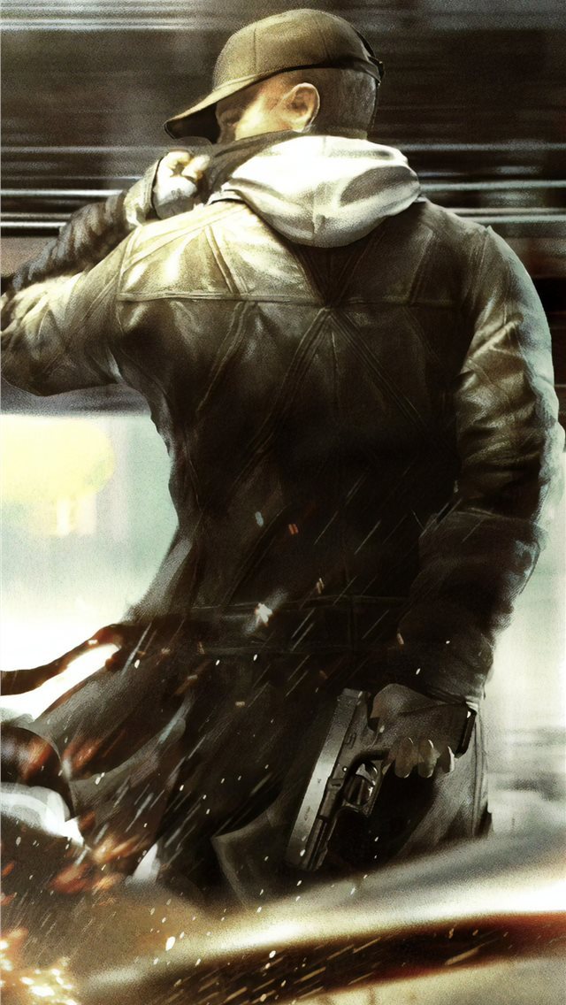 640x1136 watch dogs 1 character 4k - watch dogs iPhone Wallpaper