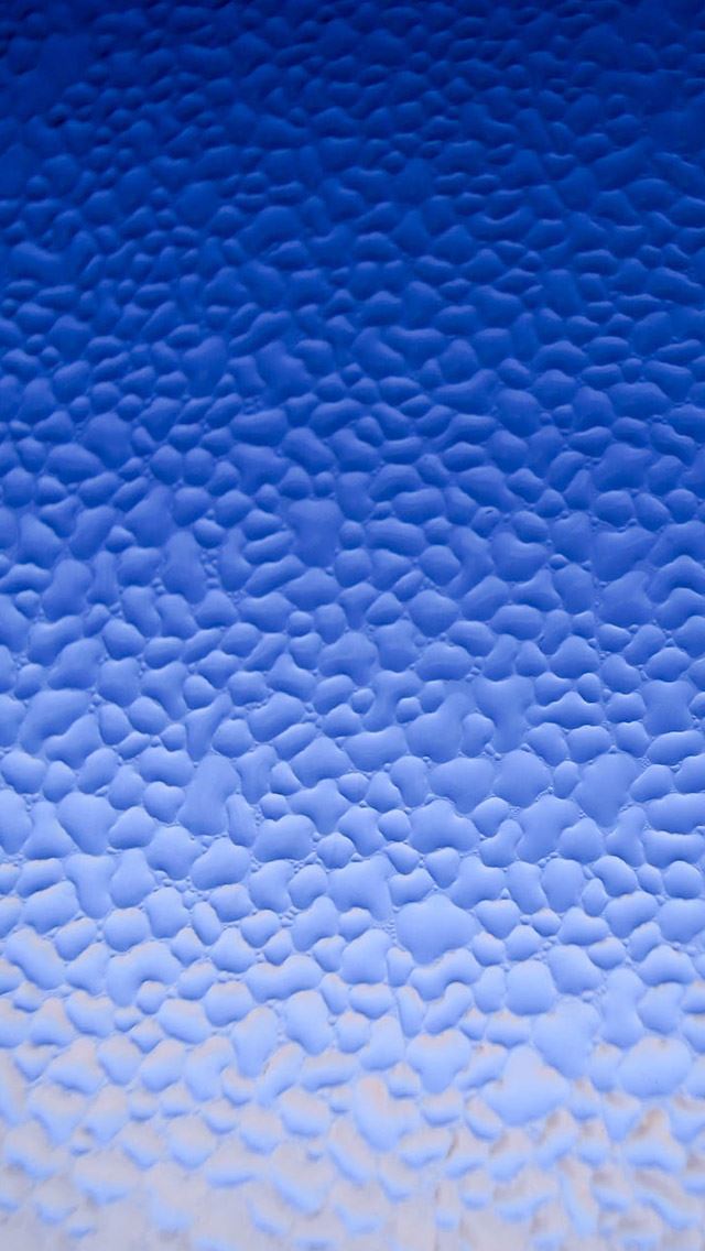 640x1136 Blue glass - drop iPhone Wallpaper