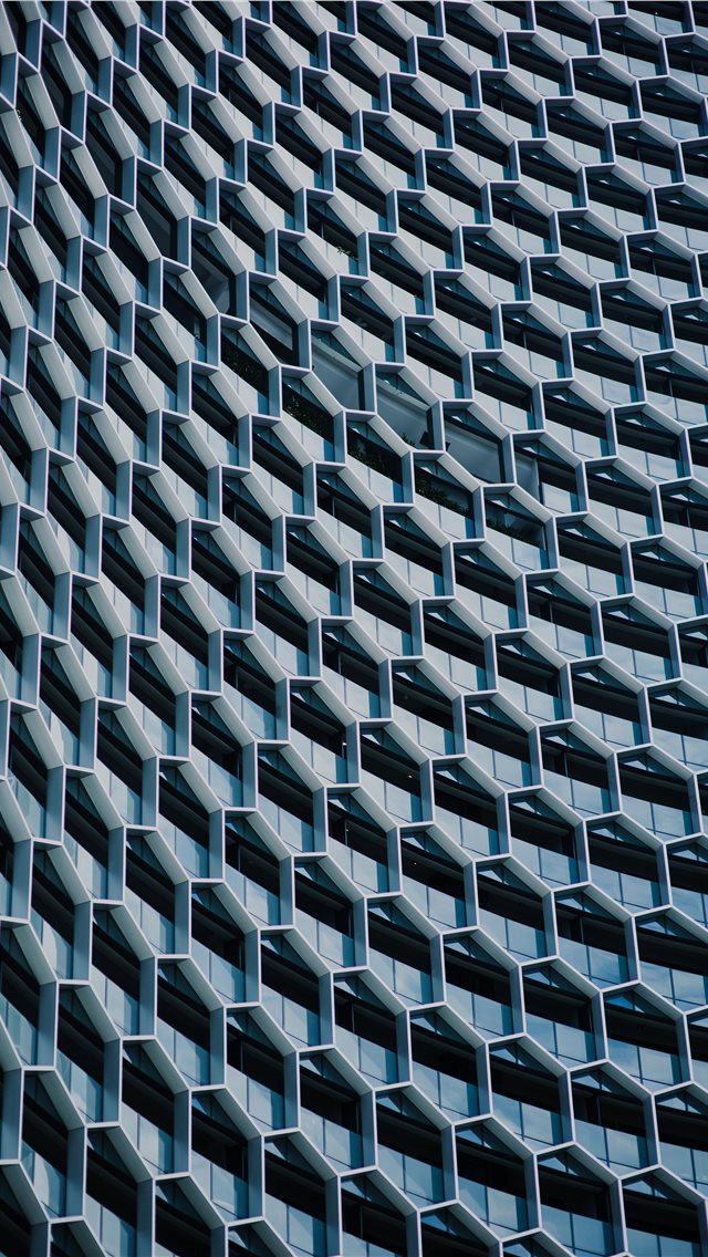 640x1136 beehive building - grey iPhone Wallpaper