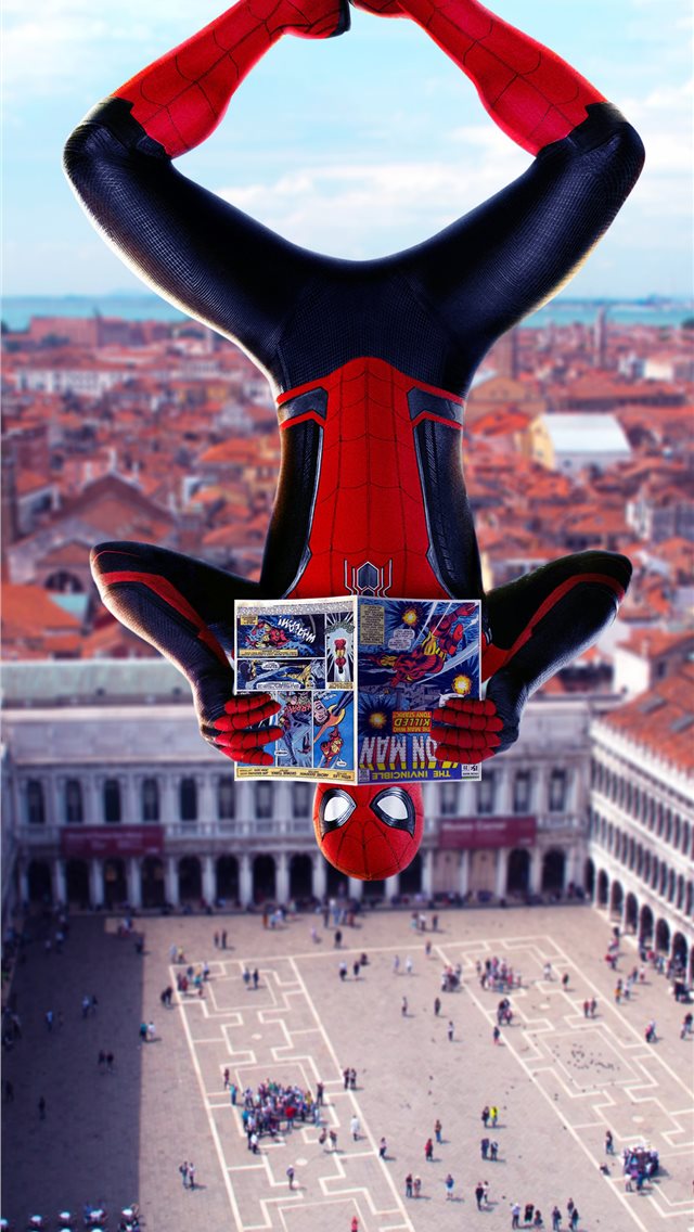 2019 spiderman far from home movie iPhone wallpaper 