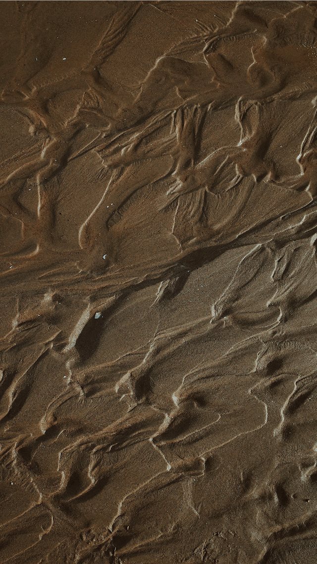 640x1136 brown and gray floral textile - wave iPhone Wallpaper