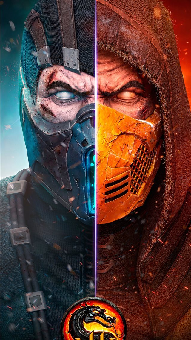 640x1136 scorpion mortal kombat x 4k new - scorpion iPhone Wallpaper