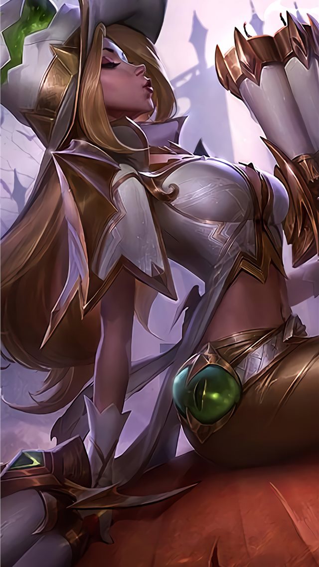 640x1136 miss fortune league of legends fantasy 4k - 4k iPhone Wallpaper