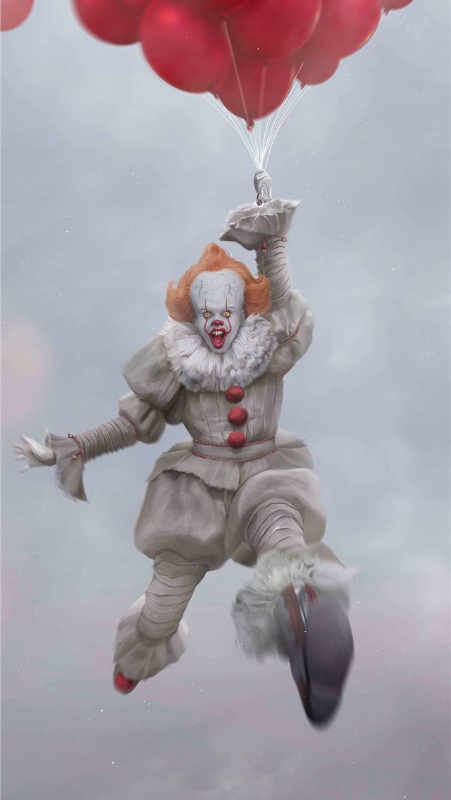pennywise 8k iPhone wallpaper 