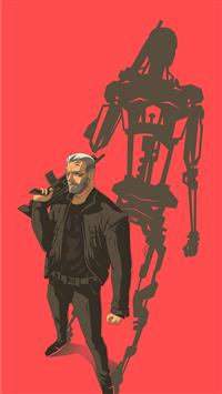 art terminator dark fate 4k wallpaper