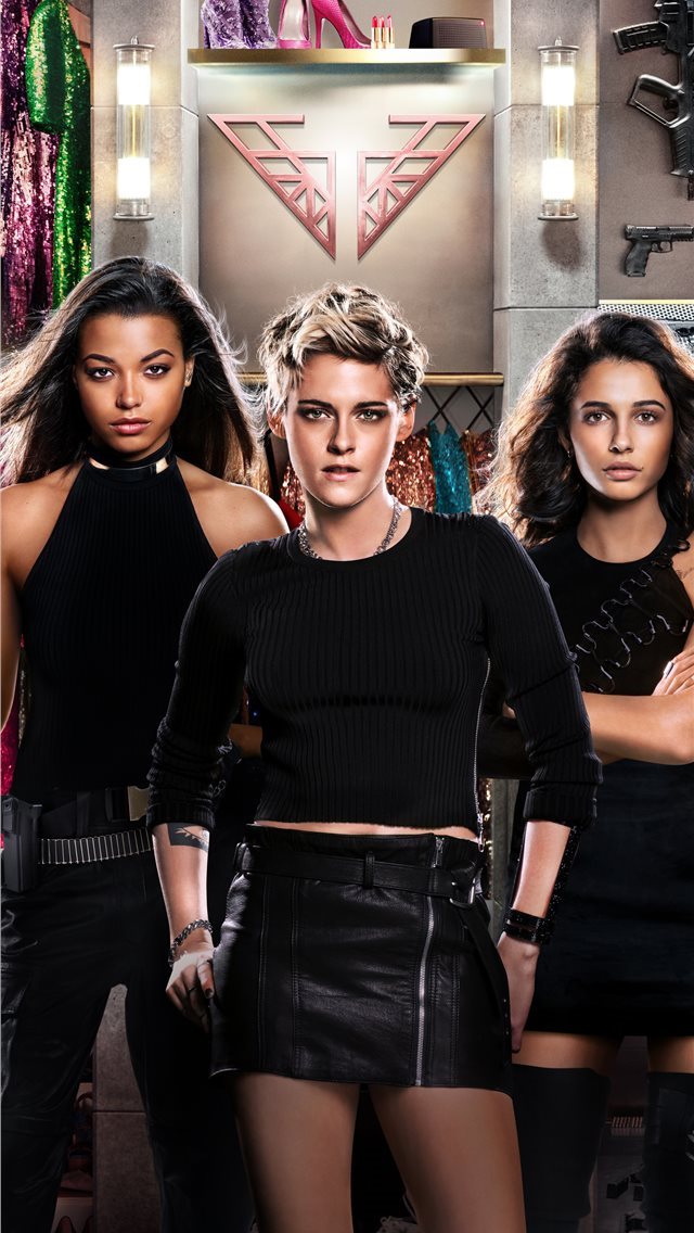 640x1136 charlies angels 2019 8k movie - charlies angels iPhone Wallpaper