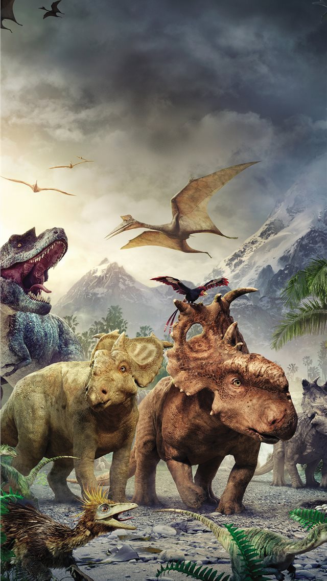640x1136 walking with the dinosaurs - 5k iPhone Wallpaper