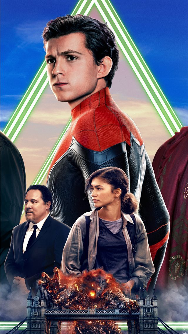 640x1136 spiderman far from home movie 8 k - spiderman far from home iPhone Wallpaper
