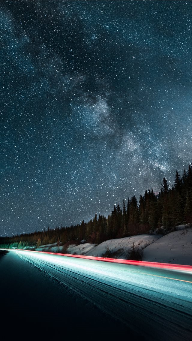 640x1136 long exposure photography of vehicle light - ab iPhone Wallpaper