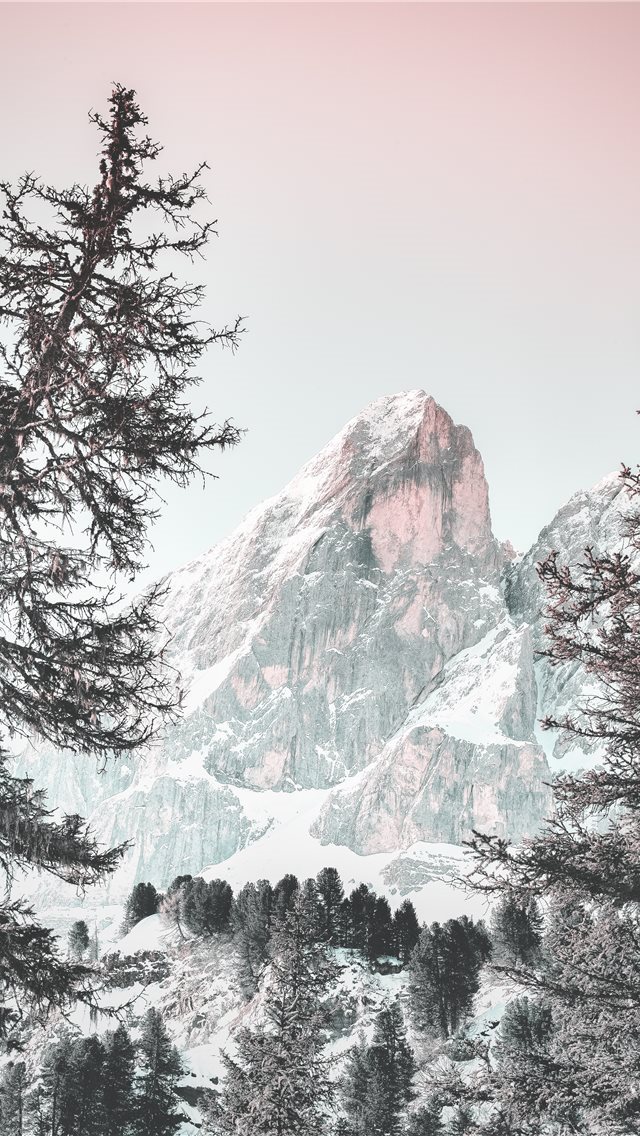 640x1136 snowcaped mountain during daytime -  iPhone Wallpaper
