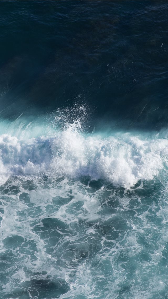 640x1136 sea waves - bali iPhone Wallpaper