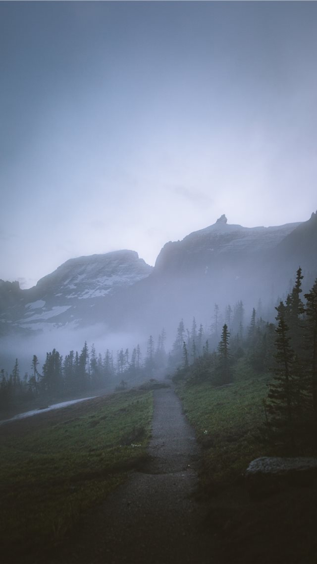 640x1136 aerial photography of road near mountain - mountains iPhone Wallpaper