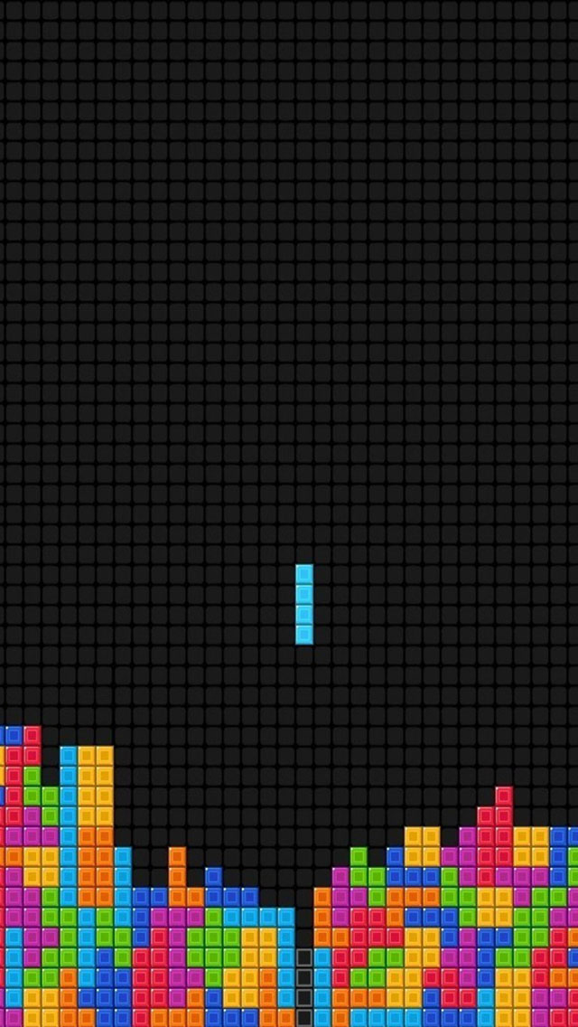 Tetris iPhone wallpaper 
