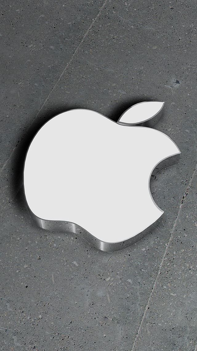 640x1136 Apple logo - logo iPhone Wallpaper
