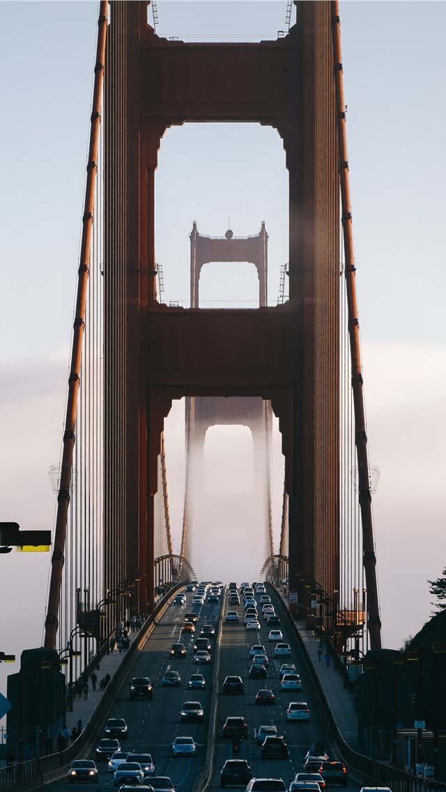 640x1136 brown bridge - grey iPhone Wallpaper