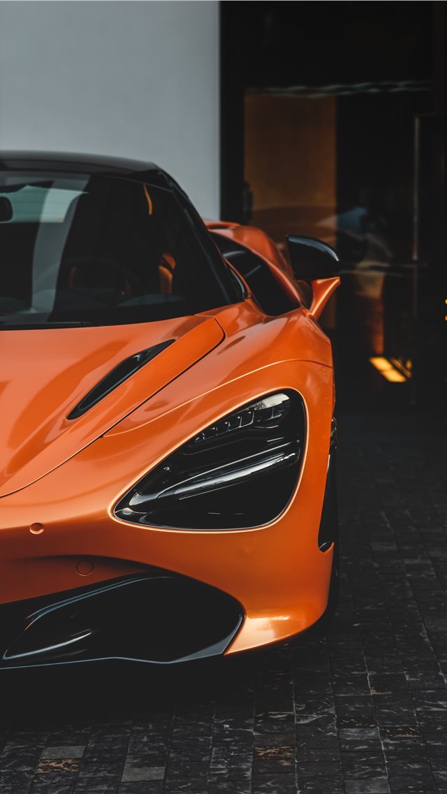 640x1136 orange supercar - sport iPhone Wallpaper